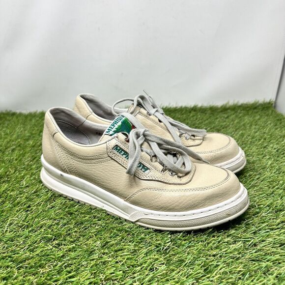 Mephisto Match Runoff Womens Size 8 Cream Walking Comfort Low Top Casual Shoes - Picture 8 of 13